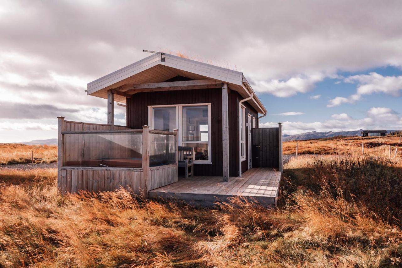 Blue View Cabin 5B With Private Hot Tub Villa Reykholt  Exteriör bild